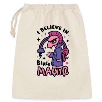 Grumpy Dark Pony Believes in Black Magic - Sac cadeau 40 x 50 cm - nature - Devant