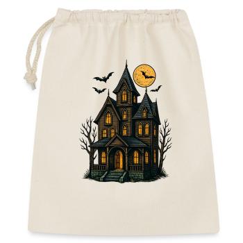 Spooky Haunted House for Halloween - Gift Bag 40 x 50 cm - nature - Front