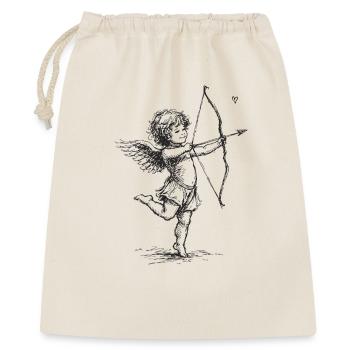 Vintage Cupid Angel with Bow and Arrow Art - Gift Bag 40 x 50 cm - nature - Front