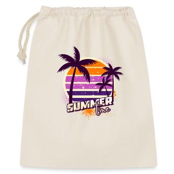 Sunset Palm Trees – Summer Time - Gift Bag 40 x 50 cm - nature - Front