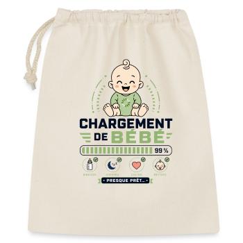 Chargement De Bébé Presque Prêt 99% - Sac cadeau 40 x 50 cm - nature - Devant