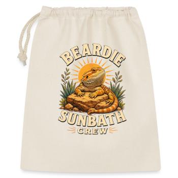 BEARDIE SUNBATH CREW - Gift Bag 40 x 50 cm - nature - Front