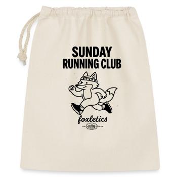 Sunday Running Club Foxletics - Gift Bag 40 x 50 cm - nature - Front