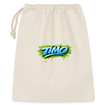 GRAFFITI NAME TIMO FOR PERFECT GIFT PRINTABLE - Gift Bag 40 x 50 cm - nature - Front