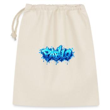 PABLO GRAFFITI NAME FOR PERFECT GIFT PRINTABLE - Gift Bag 40 x 50 cm - nature - Front