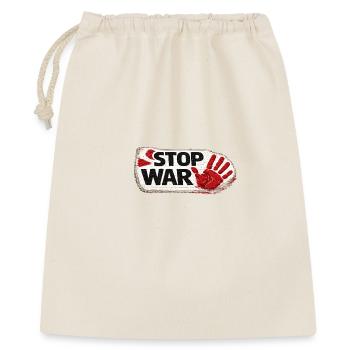War No More – Sticker Peace & Humanity  - Sac cadeau 40 x 50 cm - nature - Devant