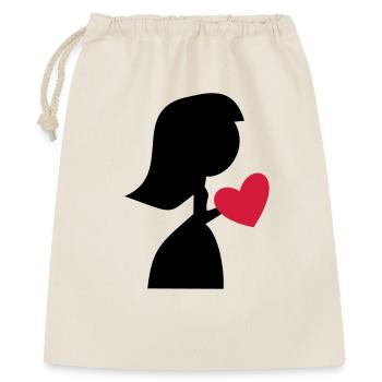 bride - Gift Bag 40 x 50 cm - nature - Front