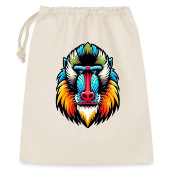 Mandrill monkey - Gift Bag 40 x 50 cm - nature - Front