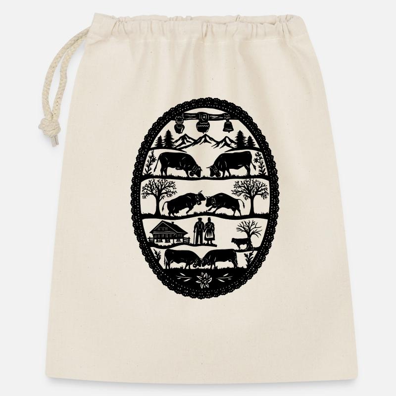 Eringer black - Gift Bag 40 x 50 cm - nature