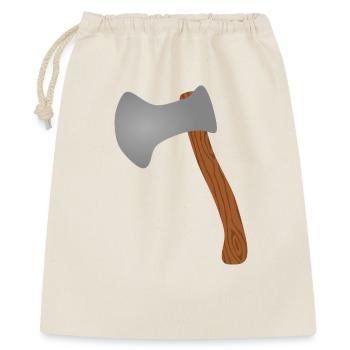 Woodland Axe Illustration T-Shirt - Gift Bag 40 x 50 cm - nature - Front