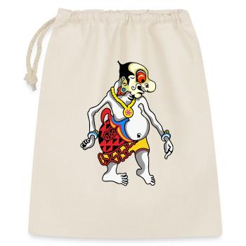 Grotesque Oni Harlequin Tee - Sac cadeau 40 x 50 cm - nature - Devant