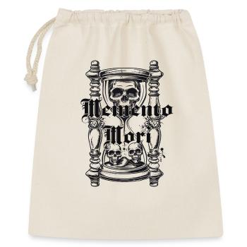 Memento Mori – N’oublie pas de vivre - Sac cadeau 40 x 50 cm - nature - Devant