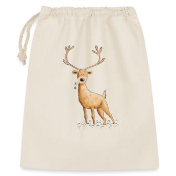 Deer deer hunting hunter gift - Gift Bag 40 x 50 cm - nature - Front