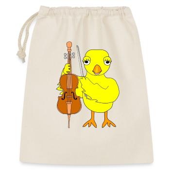 Cello Chick - Gift Bag 40 x 50 cm - nature - Front