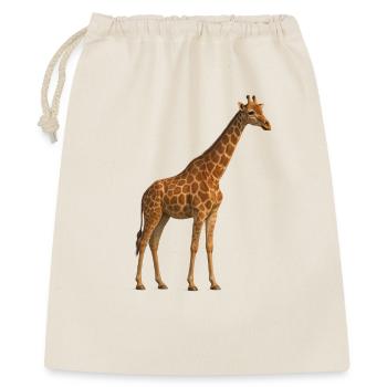 Giraffe in Natural Tone - Gift Bag 40 x 50 cm - nature - Front