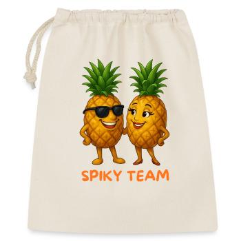 Spicy Team Pineapple Duo - Gift Bag 40 x 50 cm - nature - Front