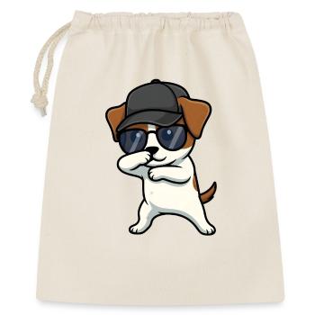 Dab du Jack Russel Terrier - Sac cadeau 40 x 50 cm - nature - Devant