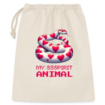 Snake, my spirit animal - Gift Bag 40 x 50 cm - nature - Front