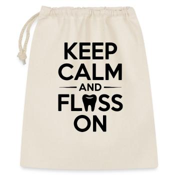 Dentist Practice Oral Health Design  - Gift Bag 40 x 50 cm - nature - Front