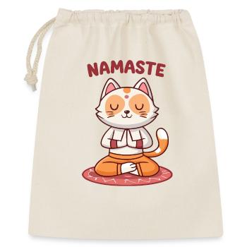 Namaste Chat Zen - Gift Bag 40 x 50 cm - nature - Front