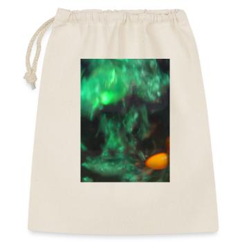 Jeu de lumière de l’aurore verte - Sac cadeau 40 x 50 cm - nature - Devant