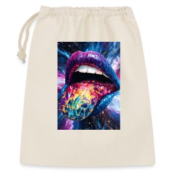 Cosmic Crystal Tongue Burst - Gift Bag 40 x 50 cm - nature - Front