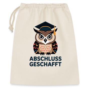 Remise des diplômes obtenus apprenant chouette - Sac cadeau 40 x 50 cm - nature - Devant