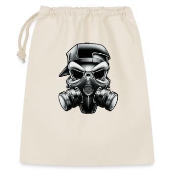 Cooler masken Skull !!! - Geschenkbeutel aus Baumwolle (40 x 50 cm) - Natur - Vorne