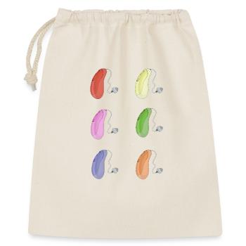 Colorful Hearing Aids - Gift Bag 40 x 50 cm - nature - Front