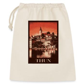 Horizon de Thoune - Sac cadeau 40 x 50 cm - nature - Devant
