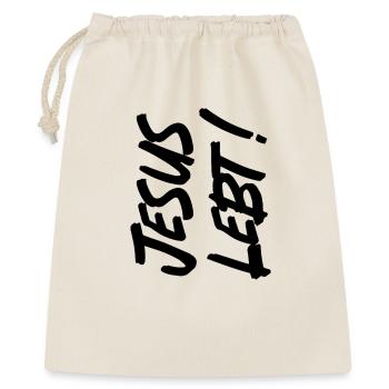 JESUS LIVES - Gift Bag 40 x 50 cm - nature - Front