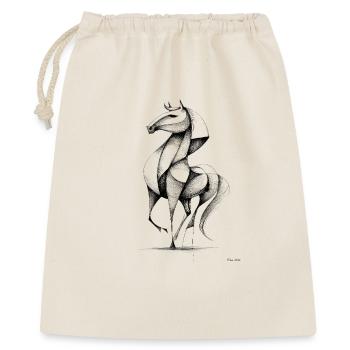 Résumé du cheval - Sac cadeau 40 x 50 cm - nature - Devant