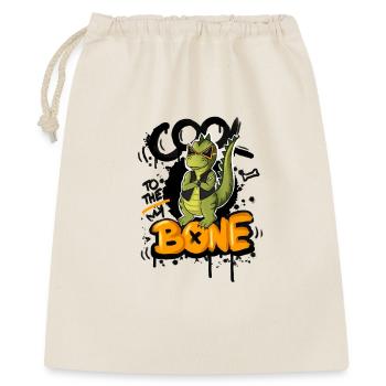 Casual Dino BONE font - Gift Bag 40 x 50 cm - nature - Front