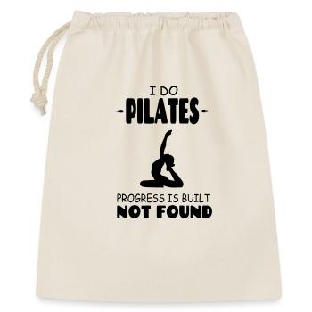 Je fais du Pilates - Sac cadeau 40 x 50 cm - nature - Devant