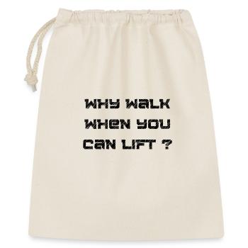No excuses - Gift Bag 40 x 50 cm - nature - Front