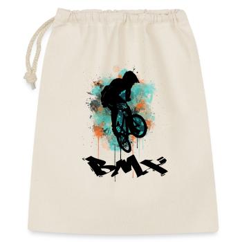 Vélo BMX - Sac cadeau 40 x 50 cm - nature - Devant