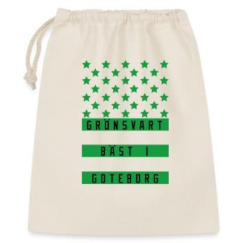 Göteborg est vert-noir - Sac cadeau 40 x 50 cm - nature - Devant
