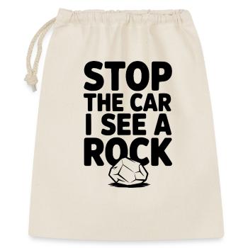 Stop the Car I See a Rock - Sac cadeau 40 x 50 cm - nature - Devant