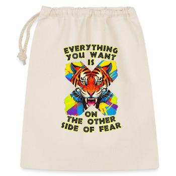 Tiger & Fear - Gift Bag 40 x 50 cm - nature - Front