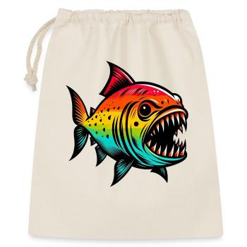 Piranha - Sac cadeau 40 x 50 cm - nature - Devant