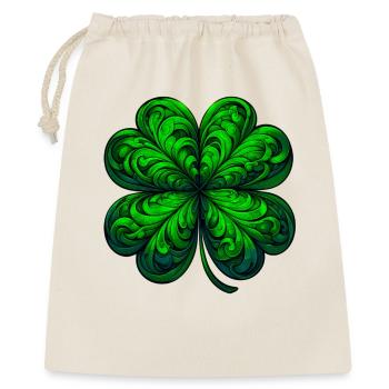 Four-leaf clover - Gift Bag 40 x 50 cm - nature - Front