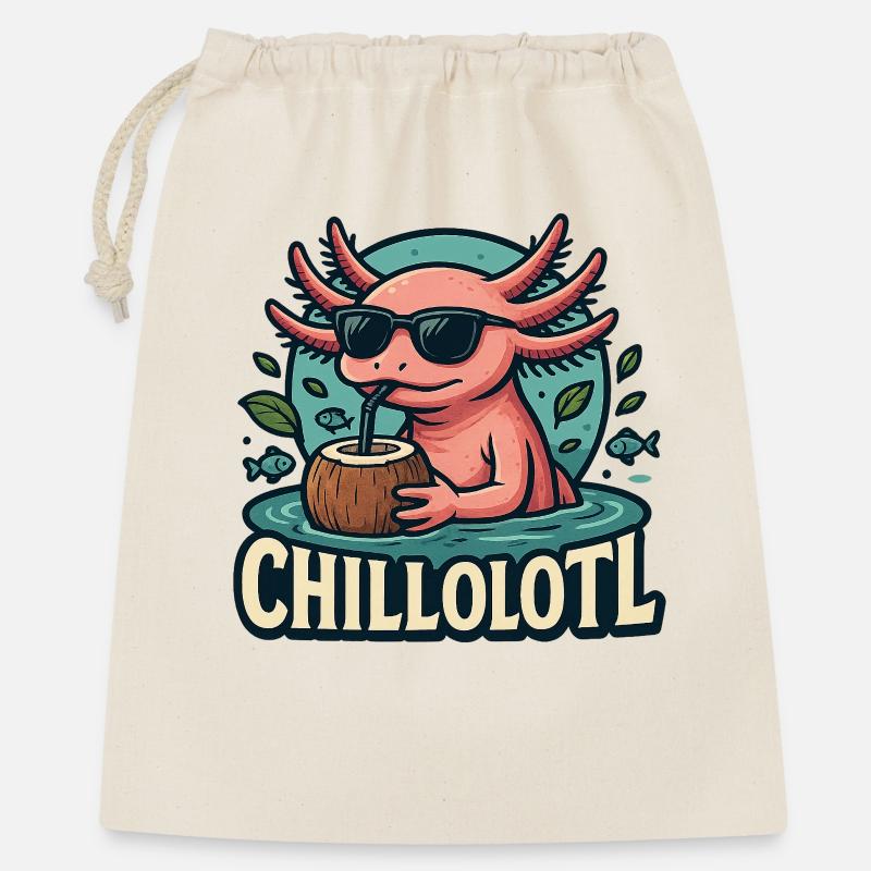 Chillolotl – Just dive in - Gift Bag 40 x 50 cm - nature
