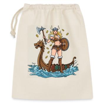 Pin-up des Norway Viking - Sac cadeau 40 x 50 cm - nature - Devant
