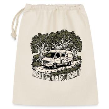 Camper dans la nature - Sac cadeau 40 x 50 cm - nature - Devant