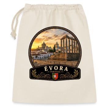 Evora Portugal Altstadt Urlaub Europa Atlantik - Geschenkbeutel aus Baumwolle (40 x 50 cm) - Natur - Vorne
