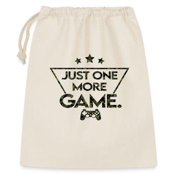 Camouflage _Just_one_more_game_ - Gift Bag 40 x 50 cm - nature - Front
