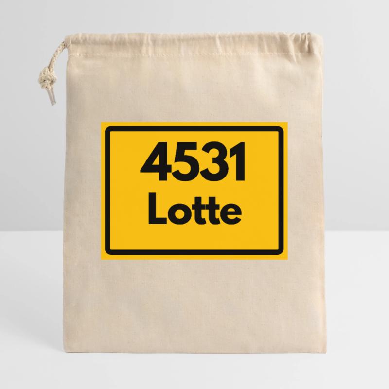 OLD POSTCODE POSTCODE RETRO 4531 LOTTE HEIMATSTOLZ Gift Bag 40 x 50 cm