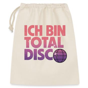Je suis totalement disco - Sac cadeau 40 x 50 cm - nature - Devant
