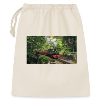 Ffestiniog Idyll - Geschenkbeutel aus Baumwolle (40 x 50 cm) - Natur - Vorne