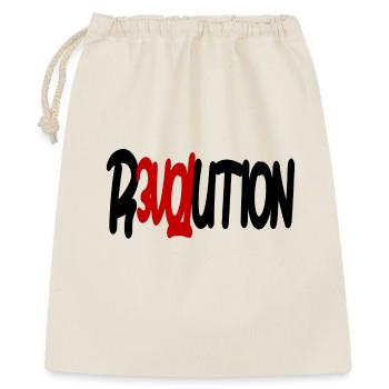 Révolution - Amour - Sac cadeau 40 x 50 cm - nature - Devant